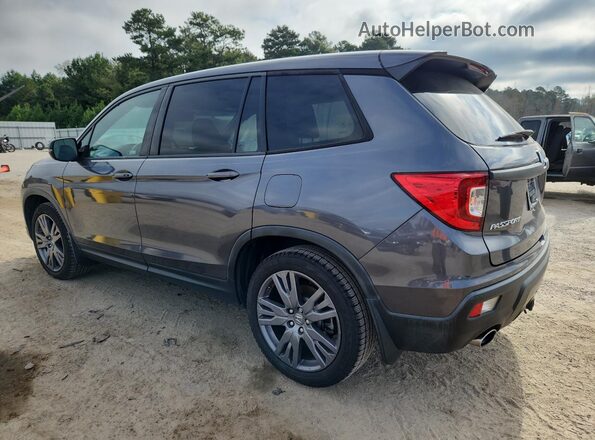 5FNYF7H51KB010065 2019 HONDA PASSPORT Gray Rear left