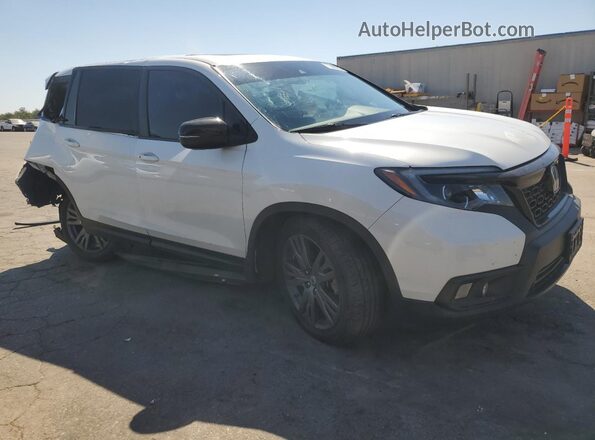 5FNYF7H52MB008411 2021 HONDA PASSPORT White Delantero derecho
