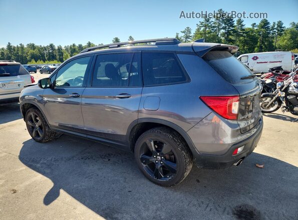5FNYF8H01KB004776 2019 HONDA PASSPORT Серый Задняя левая четверть