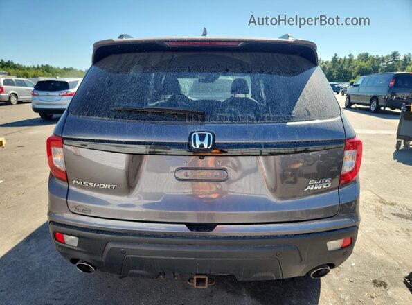 5FNYF8H01KB004776 2019 HONDA PASSPORT Серый Вид сзади