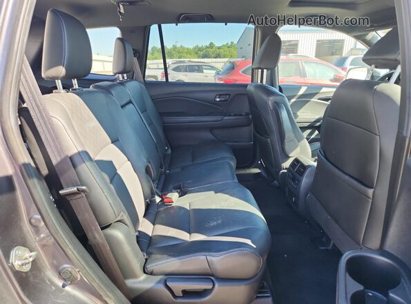 5FNYF8H01KB004776 2019 HONDA PASSPORT Серый Вид задней части салона