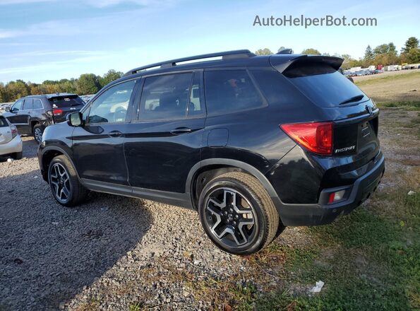 5FNYF8H03PB017374 2023 HONDA PASSPORT Черный Задняя левая четверть