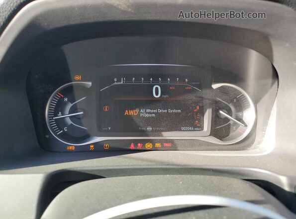 5FNYF8H03PB017374 2023 HONDA PASSPORT Черный Вид щитка приборов
