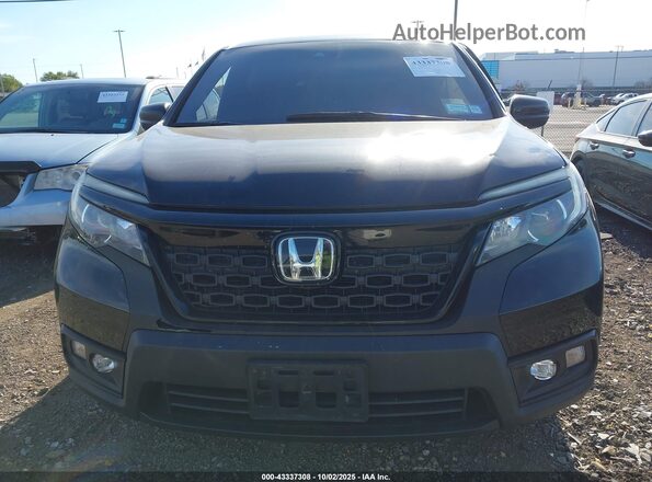 5FNYF8H24MB018577 2021 HONDA PASSPORT Black Widok zestawu wskaźników