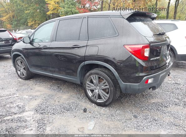 5FNYF8H50LB015877 2020 HONDA PASSPORT Коричневый Задняя левая четверть
