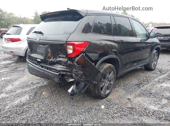 5FNYF8H50LB015877 2020 HONDA PASSPORT Коричневый Задняя правая четверть