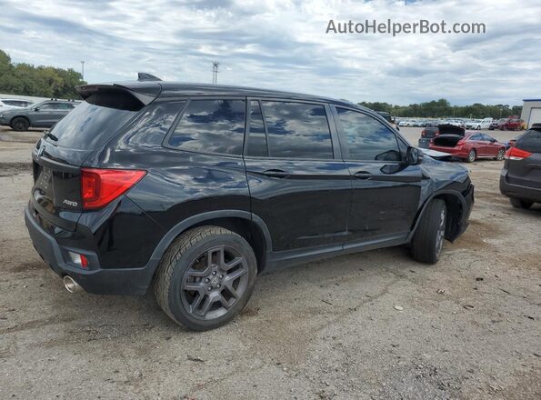 5FNYF8H52NB007007 2022 HONDA PASSPORT Black Tył prawy