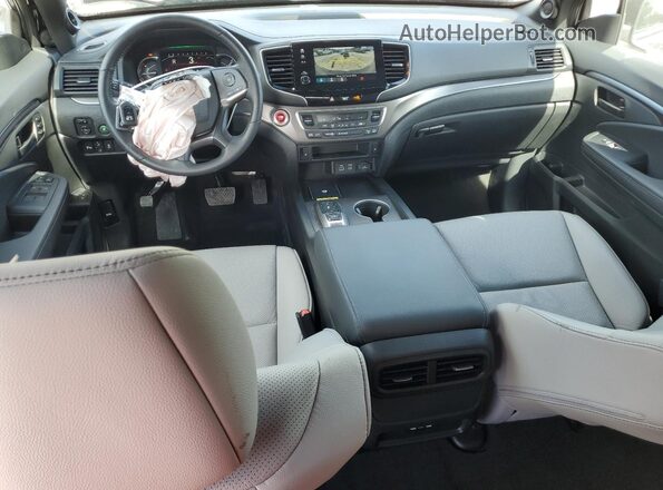 5FNYF8H53SB000028 2025 HONDA PASSPORT Blue Vista del salpicadero
