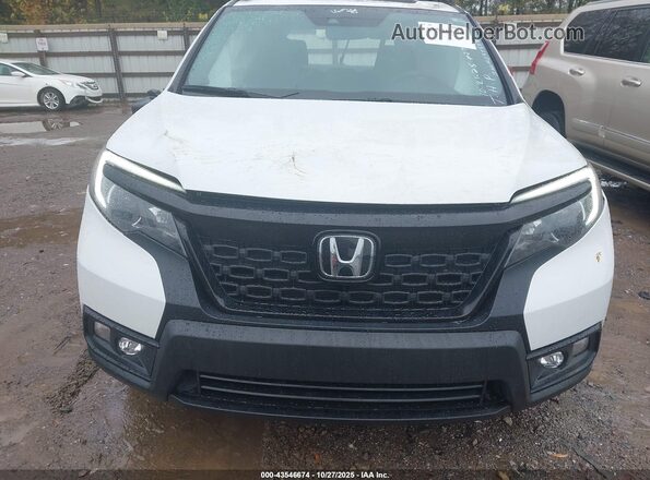 5FNYF8H59MB020545 2021 HONDA PASSPORT White ხელსაწყოთა პანელის ხედი