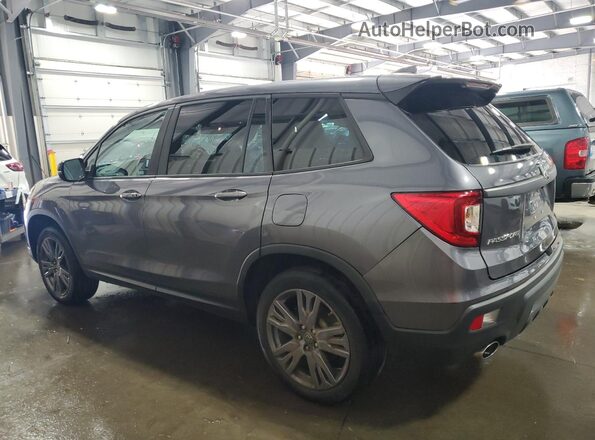 5FNYF8H59MB024014 2021 HONDA PASSPORT Gray Задня ліва чверть