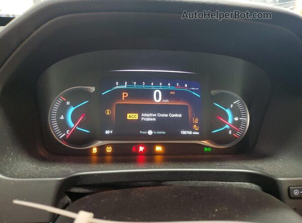 5FNYF8H59MB024014 2021 HONDA PASSPORT Gray Вид щитка приладів