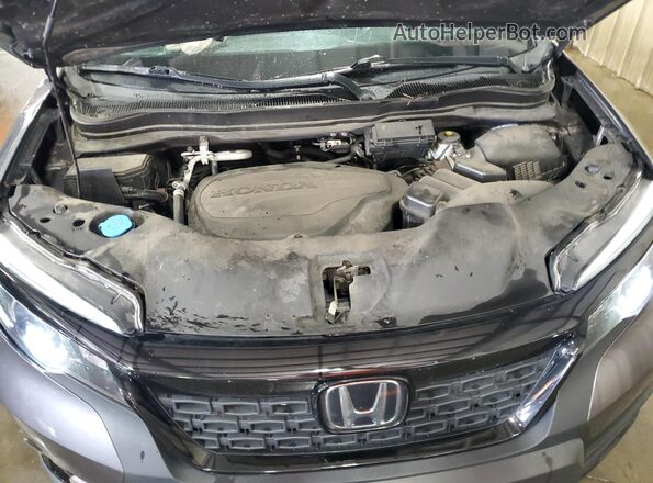 5FNYF8H59MB024014 2021 HONDA PASSPORT Gray Вид підкапотного простору