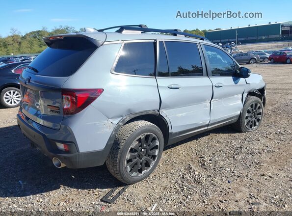 5FNYF8H66PB014800 2023 HONDA PASSPORT Blue უკანა მარჯვენა