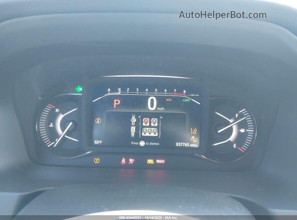 5FNYF8H66PB014800 2023 HONDA PASSPORT Blue უკანა სავარძლების ხედი