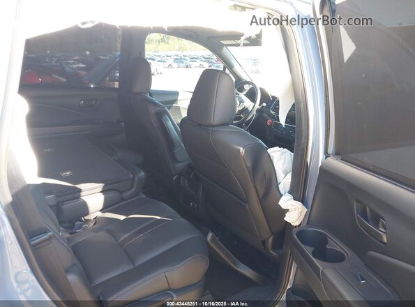 5FNYF8H66PB014800 2023 HONDA PASSPORT Blue VIN კოდის სტიკერის ხედი
