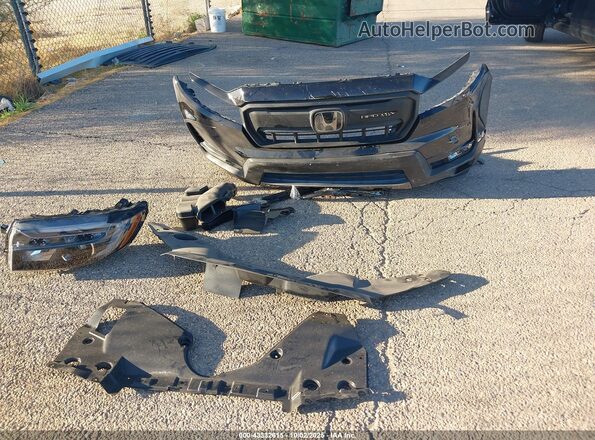 5FNYF8H66SB012537 2025 HONDA PASSPORT Black ხელსაწყოთა პანელის ხედი