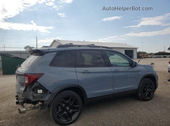 5FNYF8H85RB009284 2024 HONDA PASSPORT Blue Задня права чверть