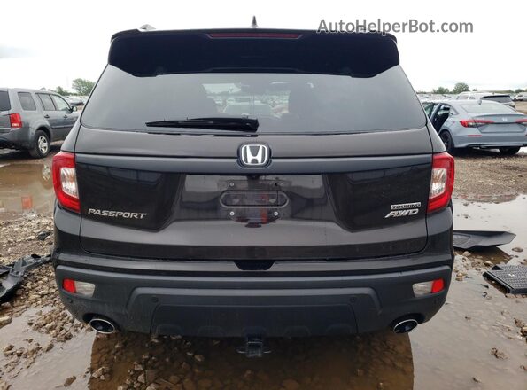 5FNYF8H90MB008190 2021 HONDA PASSPORT Black Vista trasera