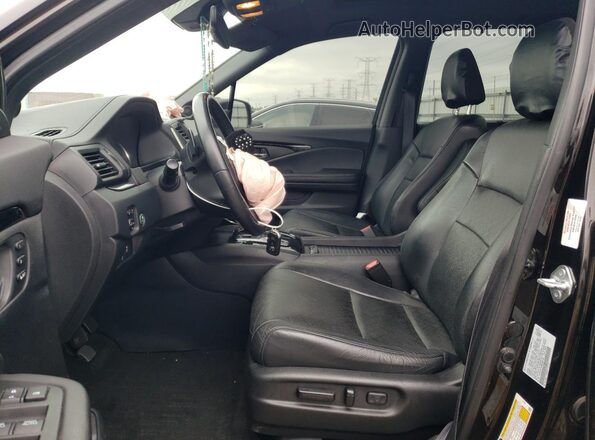 5FNYF8H90MB008190 2021 HONDA PASSPORT Black Vista interior delantera