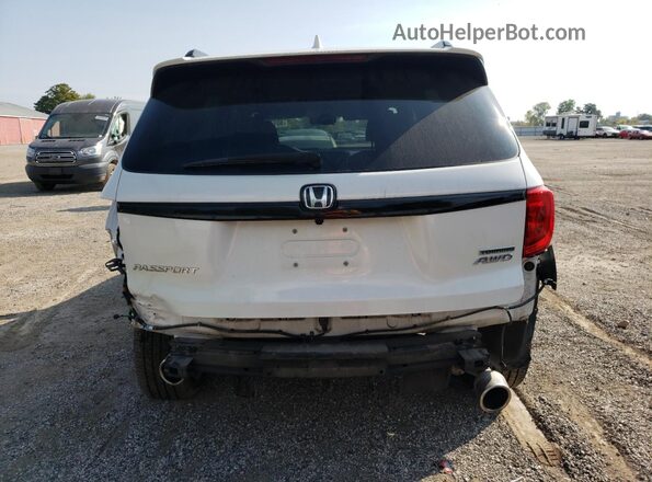 5FNYF8H94PB501827 2023 HONDA PASSPORT White Widok z tyłu