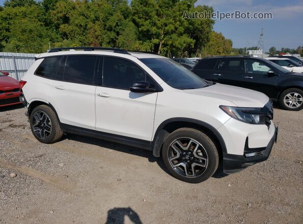 5FNYF8H94PB501827 2023 HONDA PASSPORT White Przód prawy