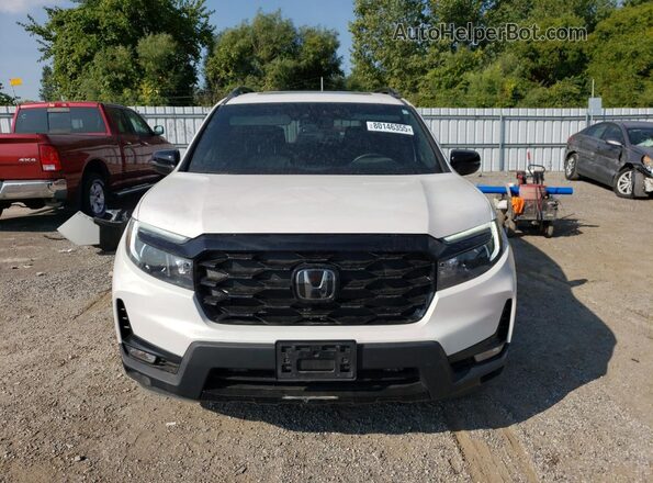 5FNYF8H94PB501827 2023 HONDA PASSPORT White Widok z przodu