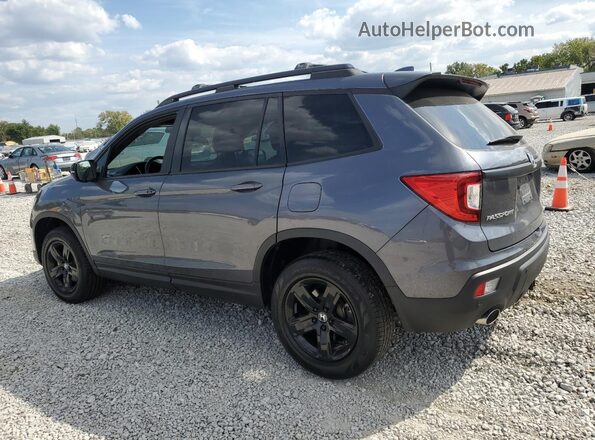 5FNYF8H97LB015569 2020 HONDA PASSPORT Charcoal Задня ліва чверть