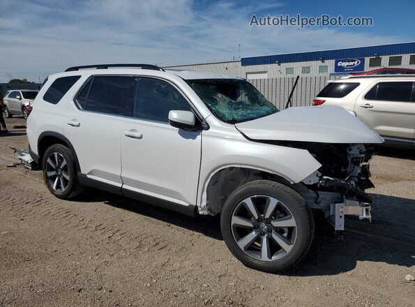 5FNYG1H74SB108518 2025 HONDA PILOT White წინა მარჯვენა