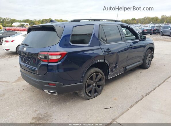 5FNYG2H39PB016055 2023 HONDA PILOT Синий Задняя правая четверть