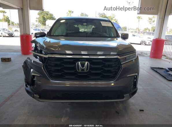 5FNYG2H52RB010781 2024 HONDA PILOT Gray Вид щитка приладів