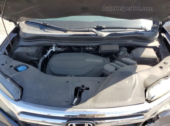 5FPYK2F69JB002618 2018 HONDA RIDGELINE Серый Вид задней части салона