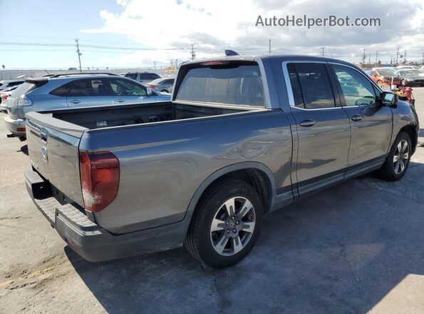 5FPYK2F69JB002618 2018 HONDA RIDGELINE Серый Задняя правая четверть
