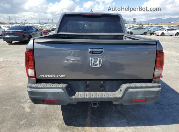 5FPYK2F69JB002618 2018 HONDA RIDGELINE Серый Вид сзади