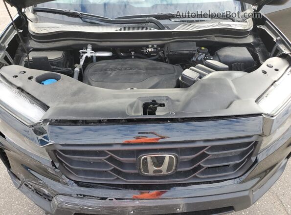 5FPYK3F13MB000460 2021 HONDA RIDGELINE Black Widok wnętrza z tyłu