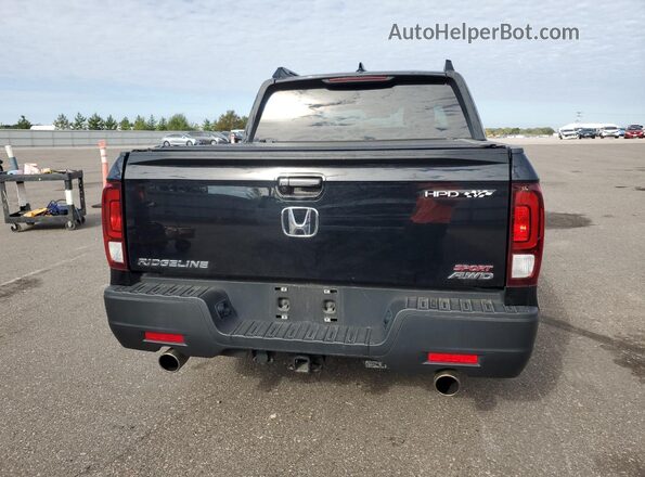 5FPYK3F13MB000460 2021 HONDA RIDGELINE Black Widok z tyłu