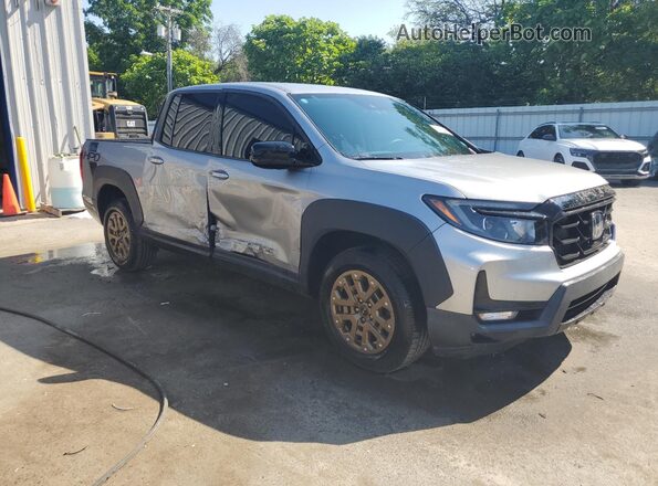 5FPYK3F14MB006266 2021 HONDA RIDGELINE Silver Передня права чверть