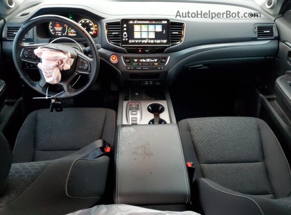 5FPYK3F14SB009858 2025 HONDA RIDGELINE Gray Dashboard view