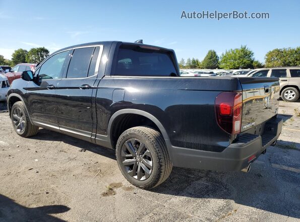 5FPYK3F15PB024117 2023 HONDA RIDGELINE Black უკანა მარცხენა