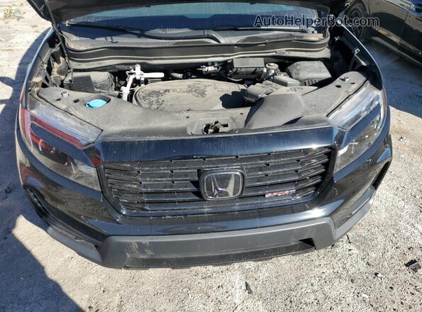 5FPYK3F15PB024117 2023 HONDA RIDGELINE Black უკანა სალონის ხედი