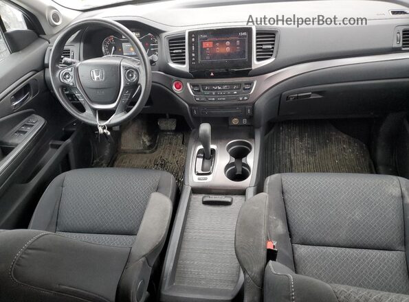 5FPYK3F16KB506524 2019 HONDA RIDGELINE White Vista del salpicadero