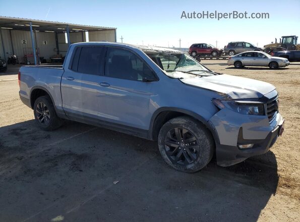 5FPYK3F17PB047799 2023 HONDA RIDGELINE Gray Դիմացի տեսք