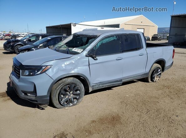 5FPYK3F17PB047799 2023 HONDA RIDGELINE Gray Հետևի ձախ