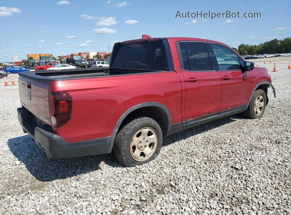 5FPYK3F18MB009591 2021 HONDA RIDGELINE Красный Задняя правая четверть