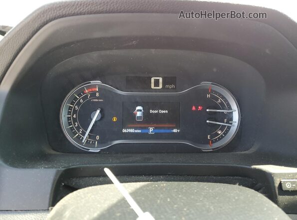 5FPYK3F18MB009591 2021 HONDA RIDGELINE Красный Вид щитка приборов
