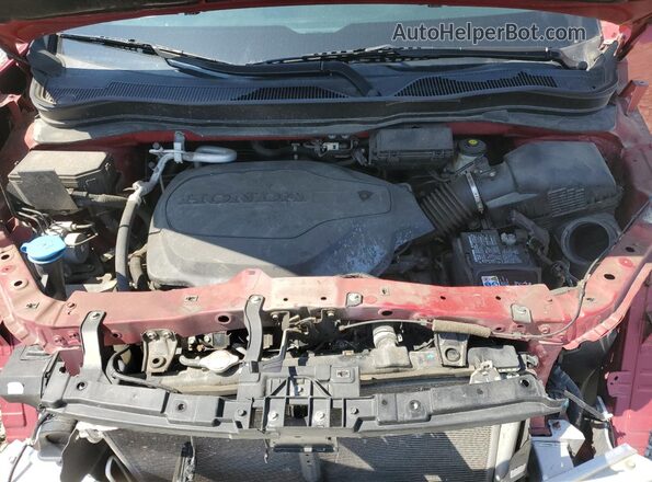 5FPYK3F18MB009591 2021 HONDA RIDGELINE Красный Вид задней части салона