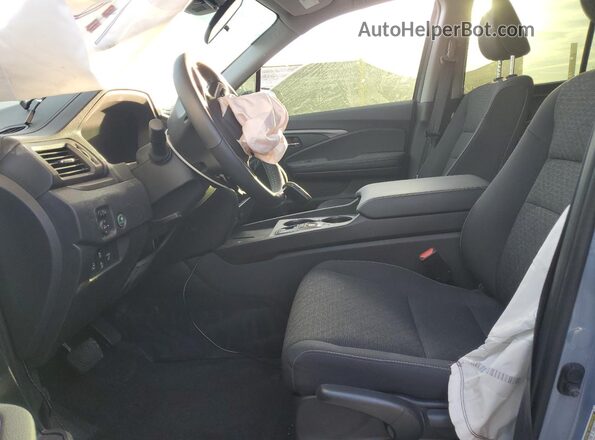5FPYK3F19RB004343 2024 HONDA RIDGELINE Blue Вид салону спереду
