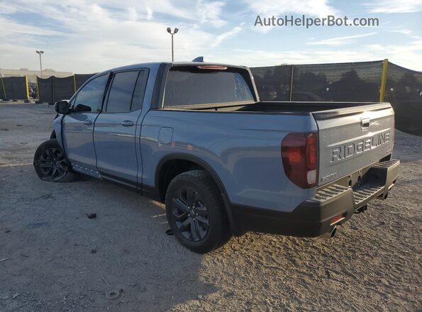 5FPYK3F19RB004343 2024 HONDA RIDGELINE Blue Задня ліва чверть