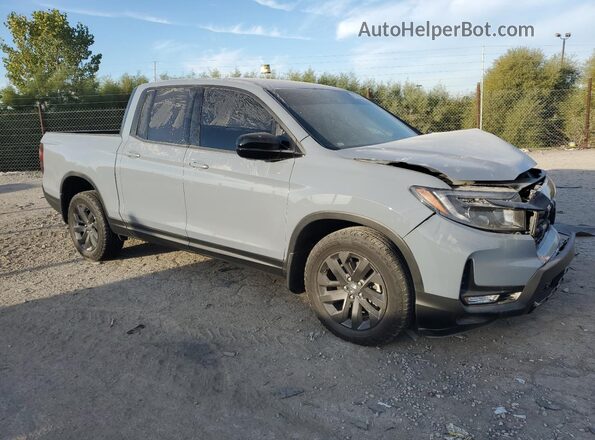 5FPYK3F19RB004343 2024 HONDA RIDGELINE Blue Передня права чверть