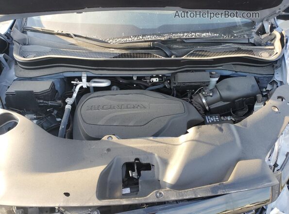 5FPYK3F19RB004343 2024 HONDA RIDGELINE Blue Вид задньої частини салону