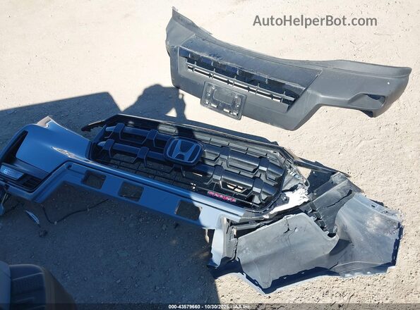 5FPYK3F19RB008215 2024 HONDA RIDGELINE Blue Instrument cluster view